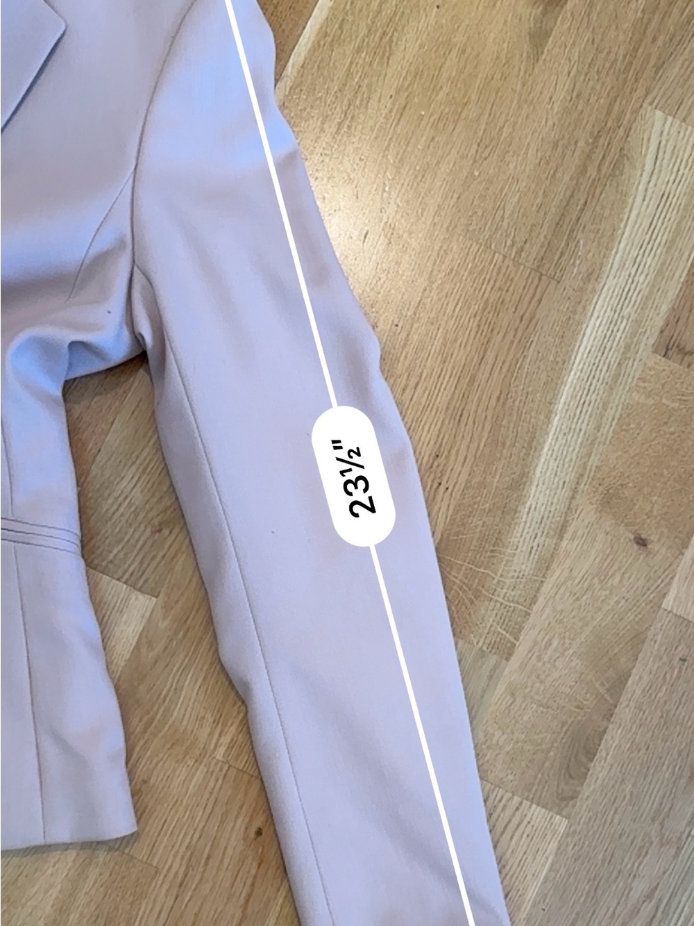 H&M Women's Dusty Pink Tailored Blazer - Picture 12 of 13